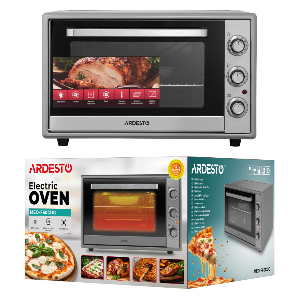 Електропіч Ardesto MEO-F60CDG - зображення 12