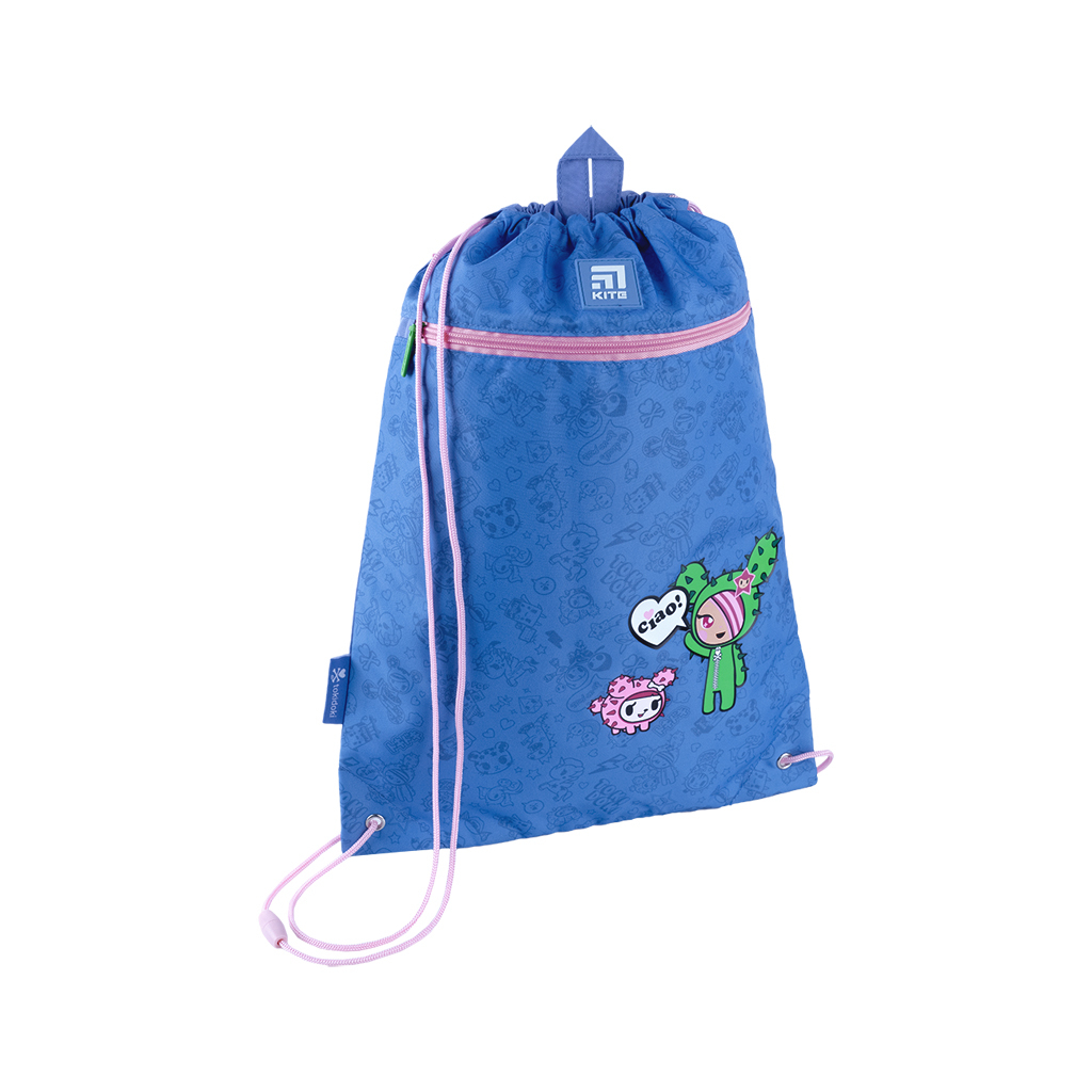 Сумка для взуття Kite Tokidoki Блакитна (TK24-601M-1) - зображення 5