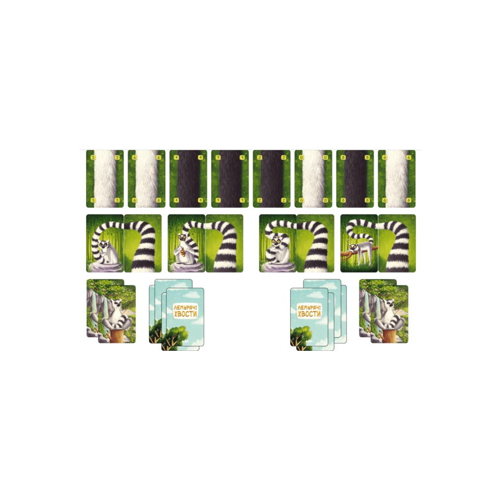 Настільна гра Games 7 Days Лемурячі хвости (Lemur Tails) (укр.) (ЛХ001UA) - зображення 2