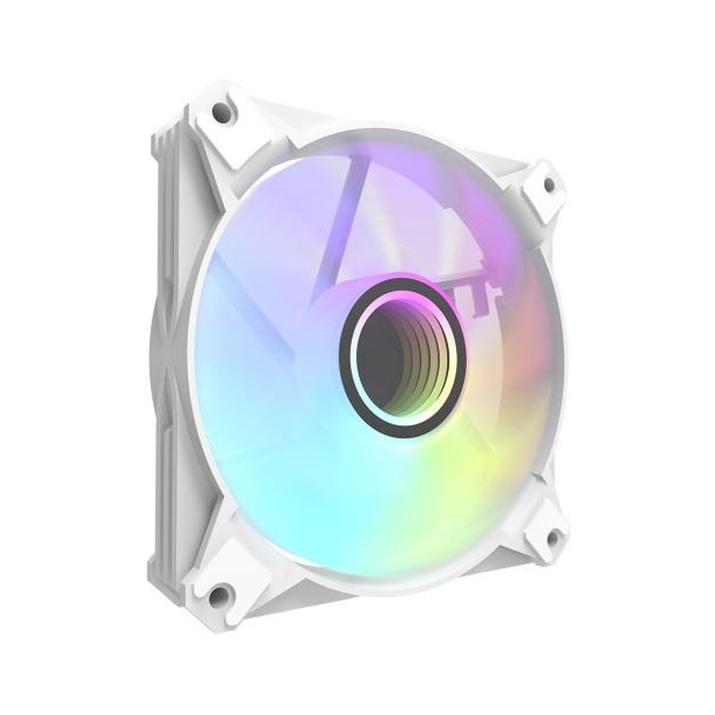 Кулер до корпусу DARKFLASH INF8 WHITE BULK - зображення 1