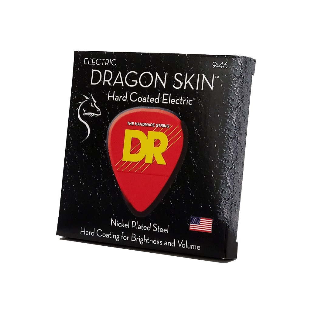 Струни для гітари DR Strings DRAGON SKIN Electric - Light Heavy (9-46) (DSE-9/46) - зображення 2
