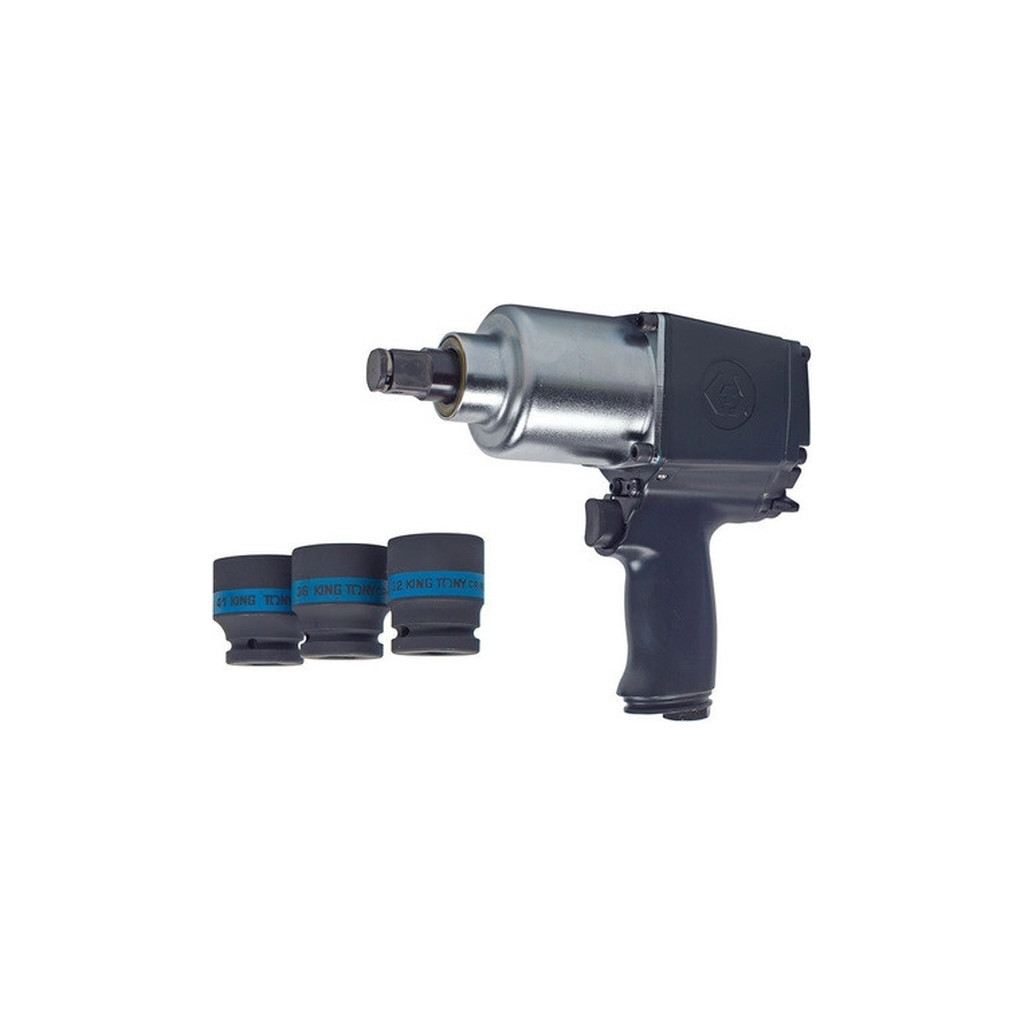 Гайковерт KING TONY пневмо 3/4", 800 Нм (P33621-075B) - зображення 1