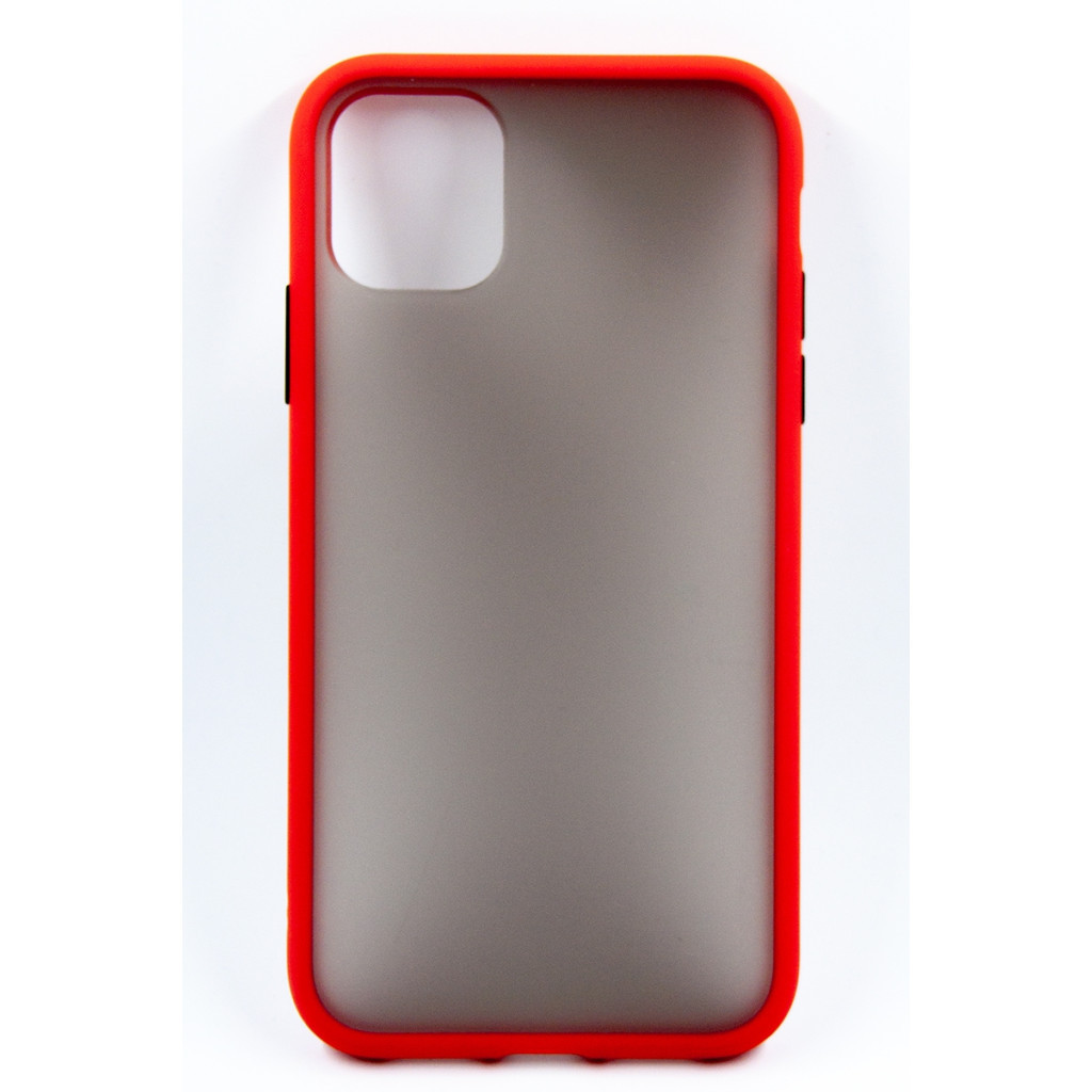 Чохол до мобільного телефона Dengos (Matt) для iPhone 11, Red (DG-TPU-MATT-26) - зображення 2