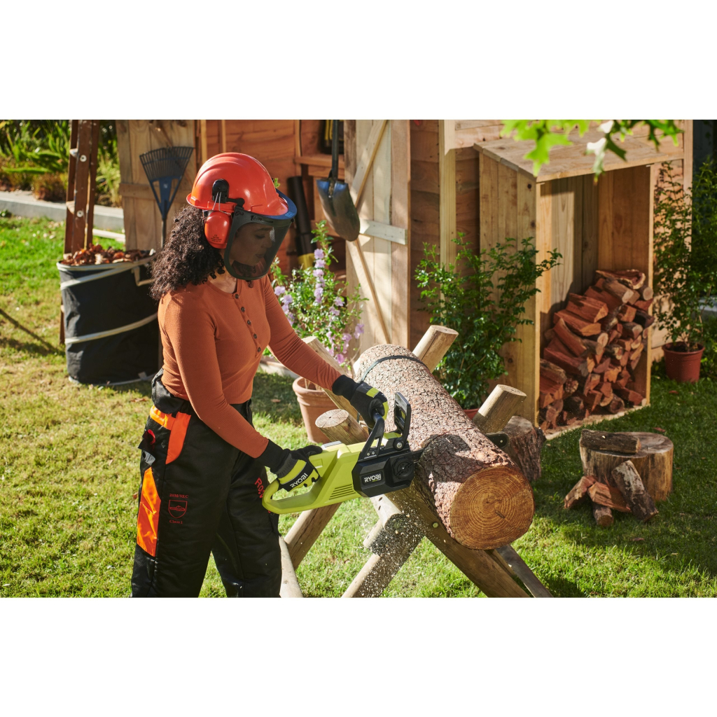 Ланцюгова пила Ryobi ONE+ HP RY18CSX30A-150 18В, 5Ah, 30см, 3.2кг (5133005466) - изображение 9