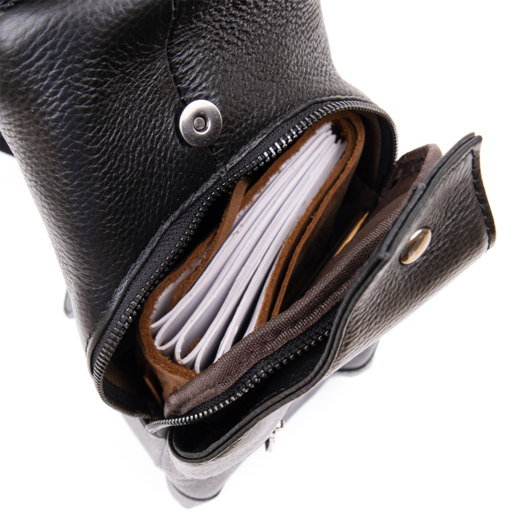 Сумка Vintage Крос боді Чорна (20403) - зображення 5