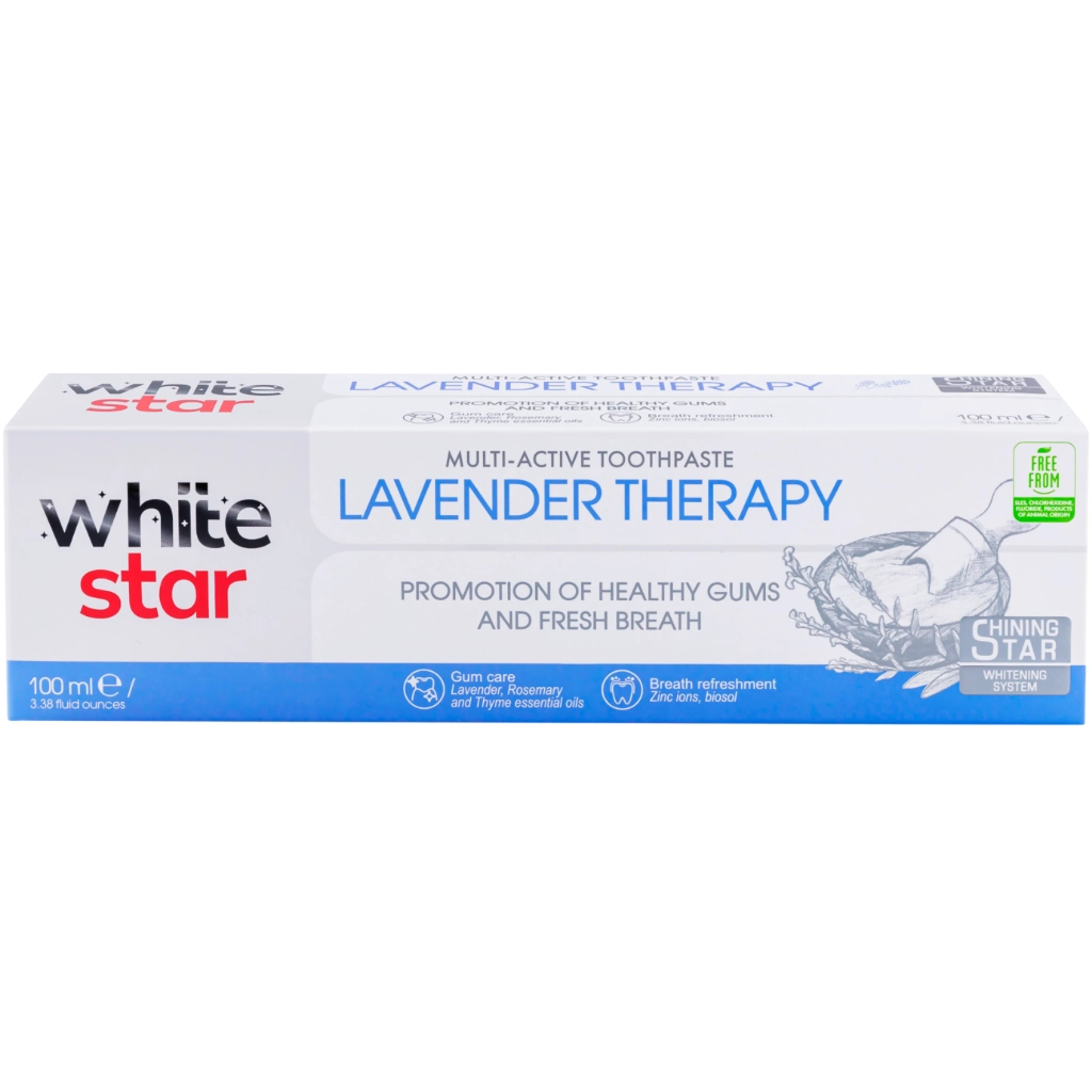 Зубна паста White Star Lavender Therapy 100 мл (3800237400331) - зображення 1