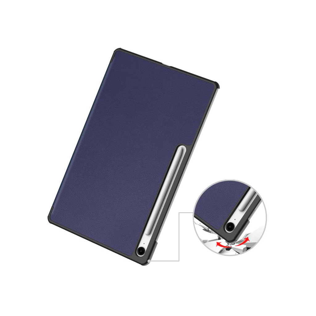 Чохол до планшета BeCover Smart Case Samsung Galaxy Tab S10 FE Plus (SM-X620/SM-X626) 13.1" Deep Blue (713382) - изображение 7