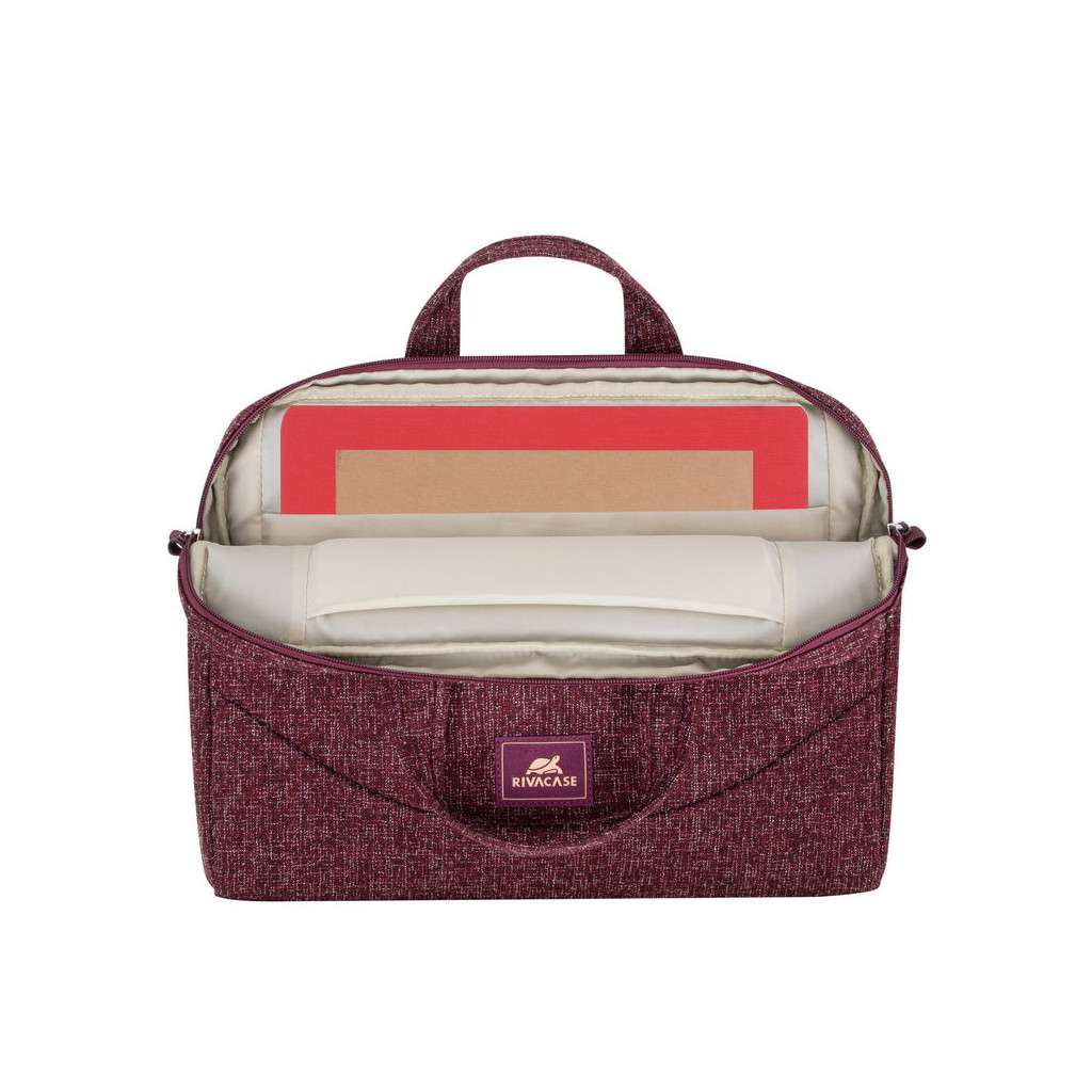 Сумка для ноутбука RivaCase 14" 7921 (Red) Anvik (7921Red) - зображення 7
