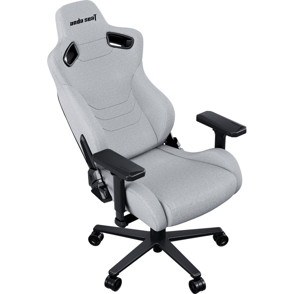 Крісло ігрове Anda Seat Kaiser Frontier Fabric XL Grey Linen (AD12YXL-17-G-F) - зображення 4