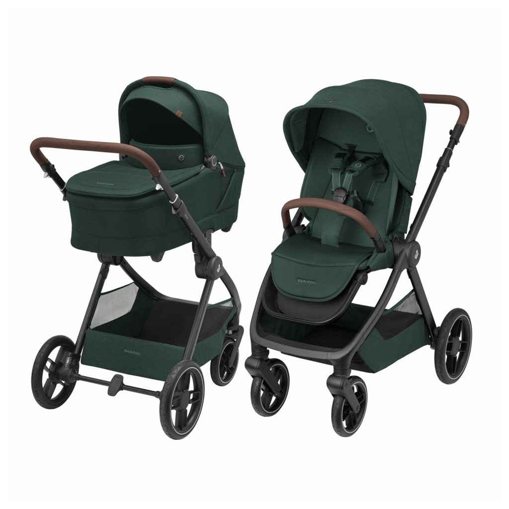Коляска Maxi-Cosi 2 в 1 Oxford+ Twillic Green (1978403110) - зображення 1