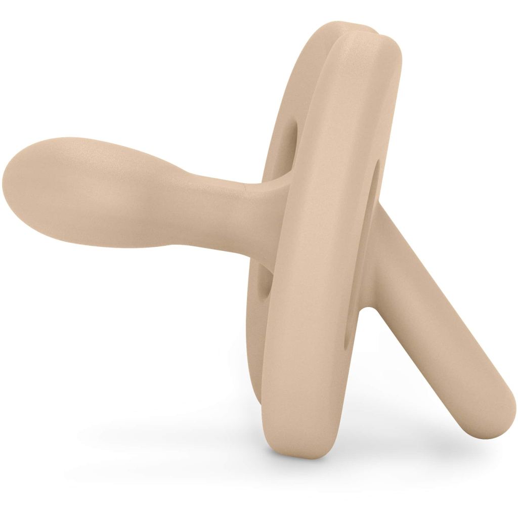 Пустушка Suavinex Colour Essence силіконова фізіологічна, 6-18 місяців, світло-бежева (308611) - зображення 2