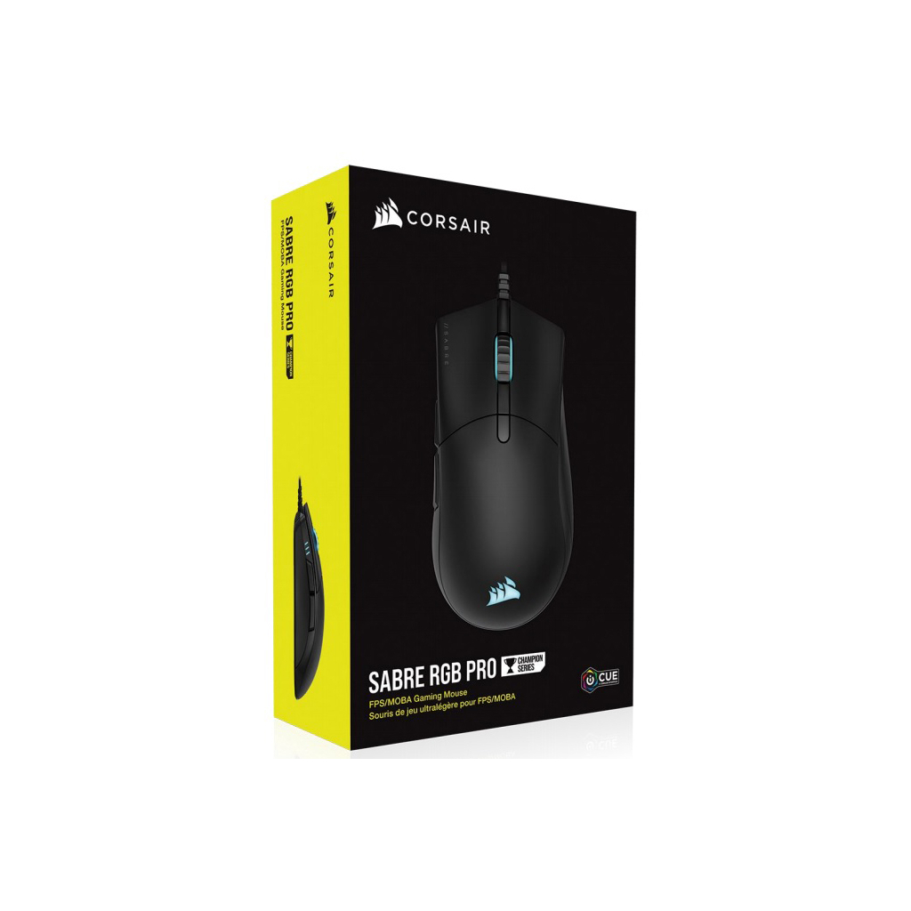 Мишка Corsair Sabre RGB Pro USB Black (CH-9303111-EU) - зображення 10
