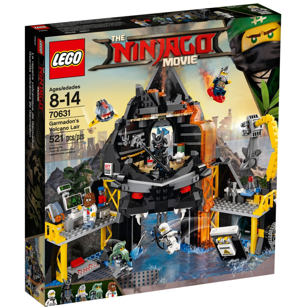 Конструктор LEGO Ninjago Вулканічне лігво Гармадону (70631) - зображення 1
