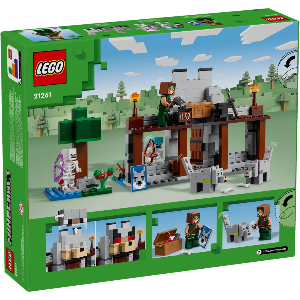 Конструктор LEGO Minecraft Вовк із Цитаделі (21261) - зображення 8