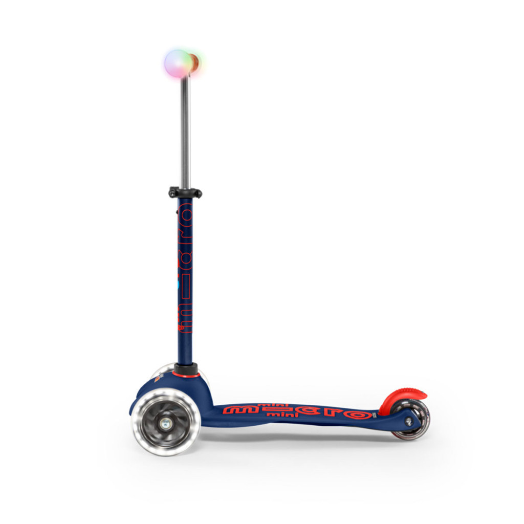 Самокат Micro Mini Deluxe Magic Navy Blue LED (MMD149) - зображення 2