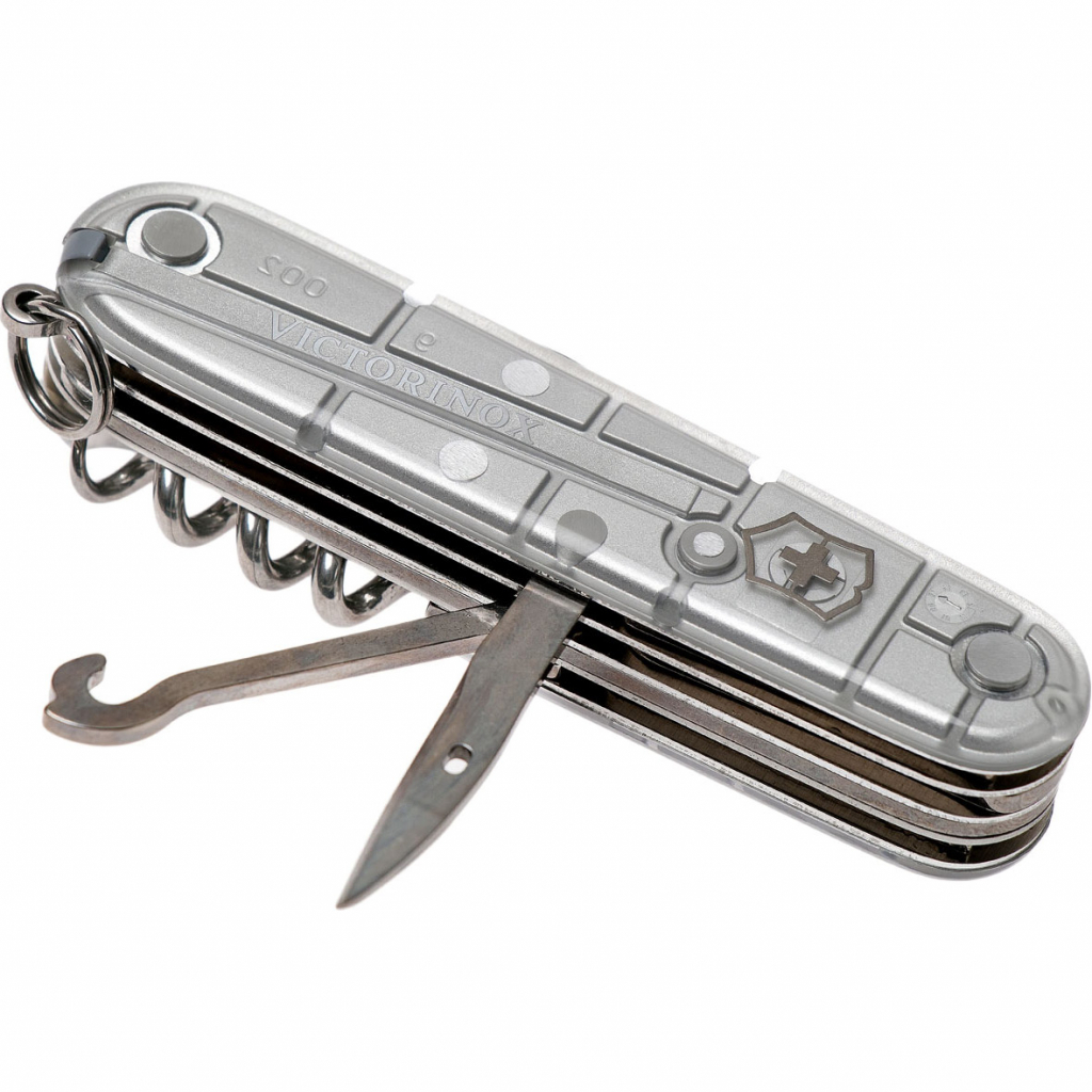 Ніж Victorinox Huntsman Transparent Silver (1.3713.T7) - зображення 3