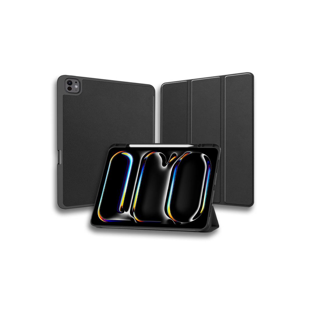 Чохол до планшета AirOn Premium SOFT iPad Pro 13 2024 + Film Black (4822352781129) - зображення 1