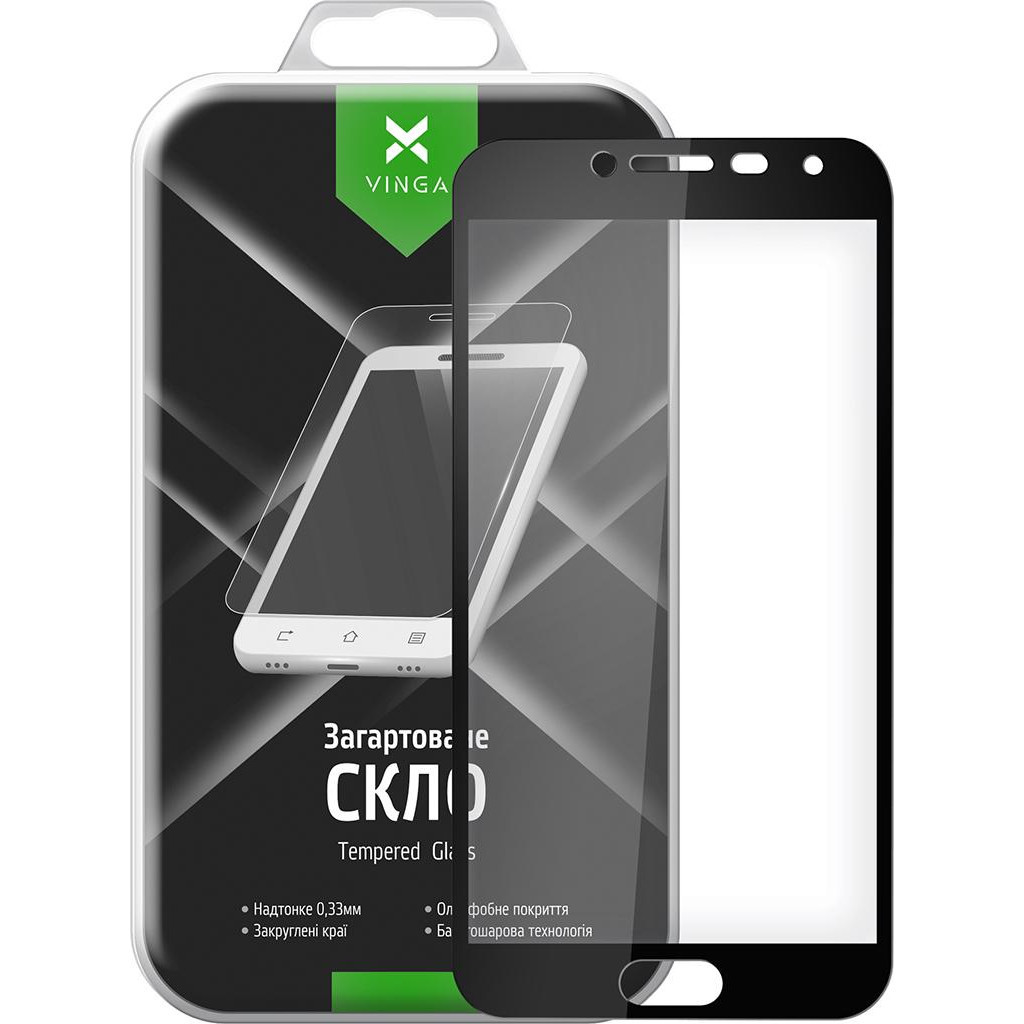 Скло захисне Vinga для Samsung Galaxy J4 (2018) J400 (VTPGS-J400) - изображение 8