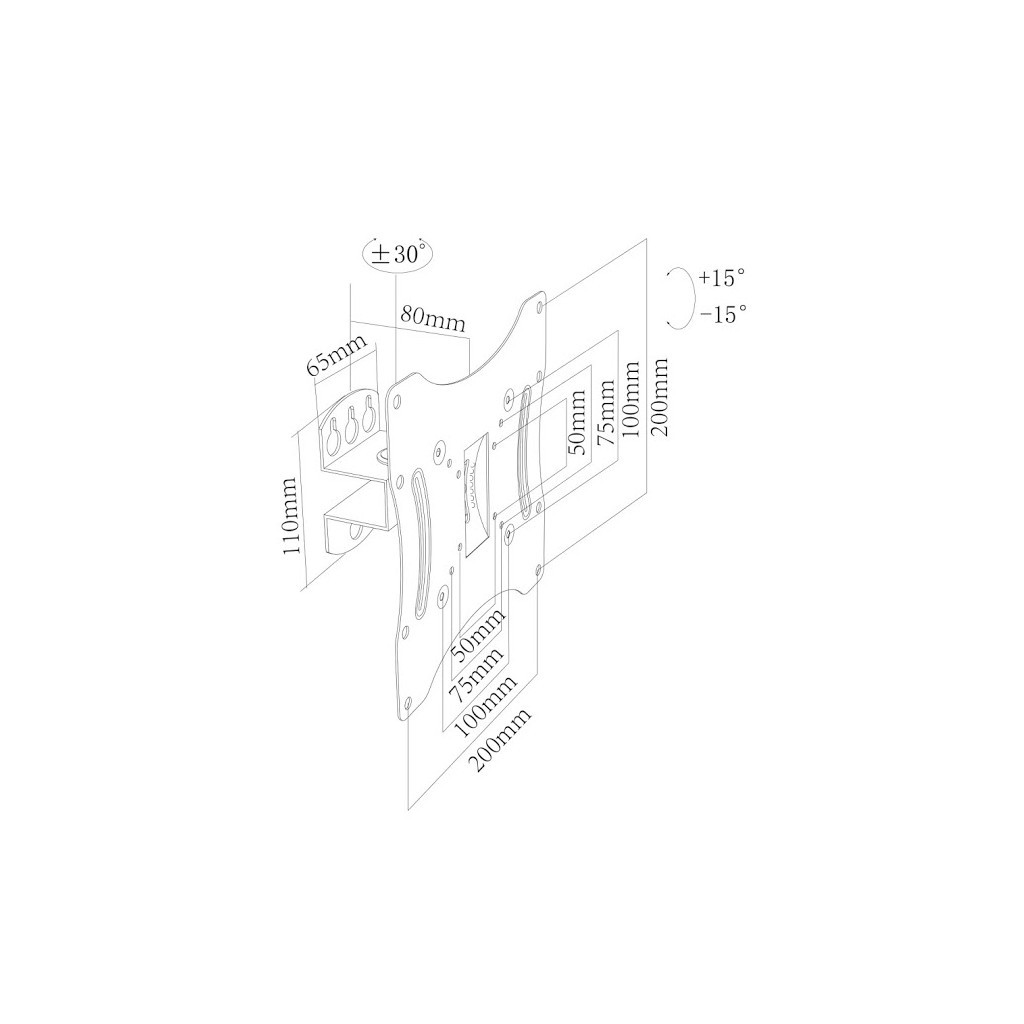 Кронштейн Charmount CT-LCD-T102V - зображення 6