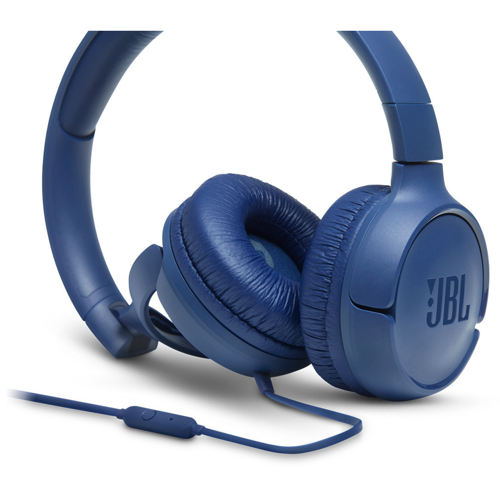 Навушники JBL T500 Blue (JBLT500BLU) - зображення 6