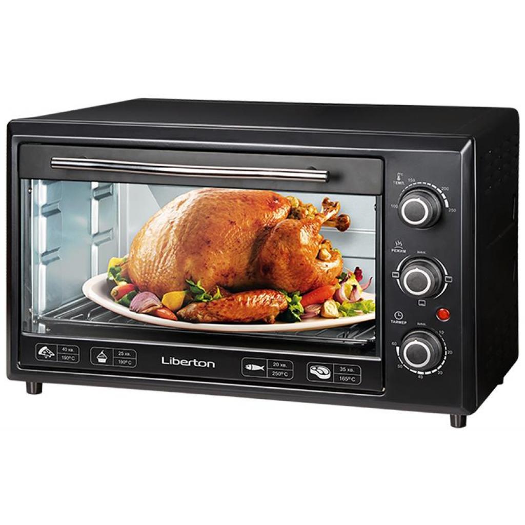 Електропіч Liberton LEO-351 Black - зображення 2