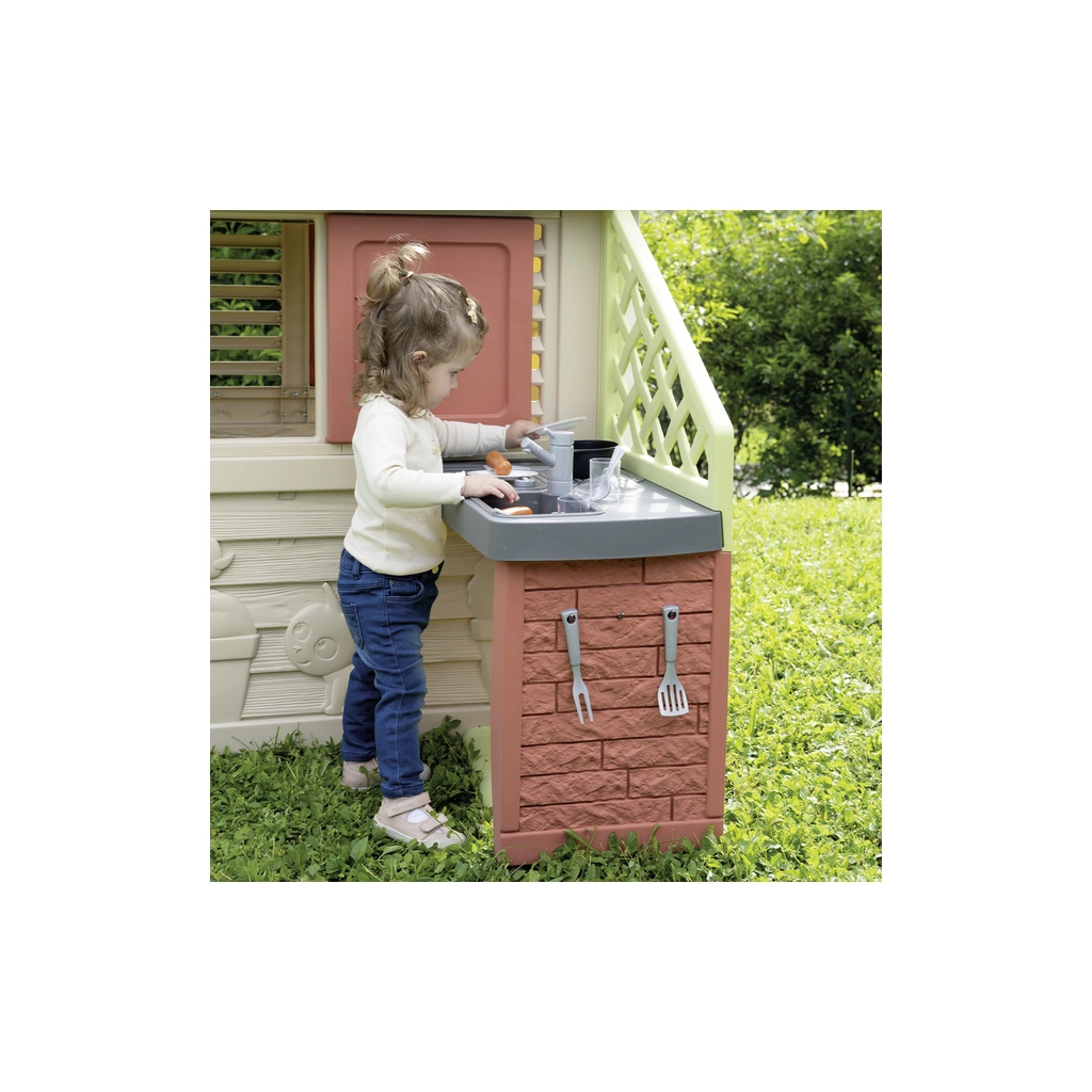 Ігровий будиночок Smoby Life Сонячний з літньою кухнею (7600810739) - зображення 9