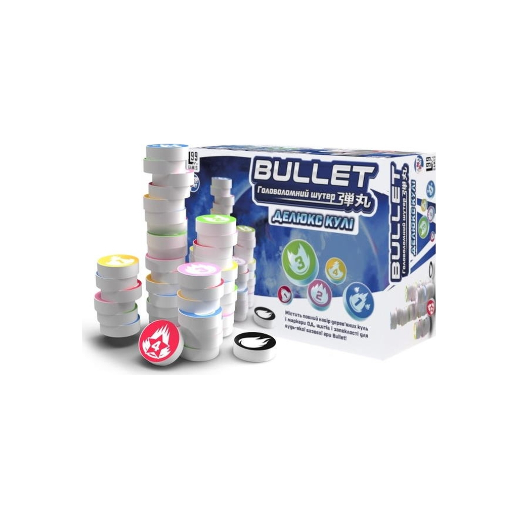Настільна гра Games 7 Days Bullet. Делюкс пули (укр.) (BS002UA) - зображення 4