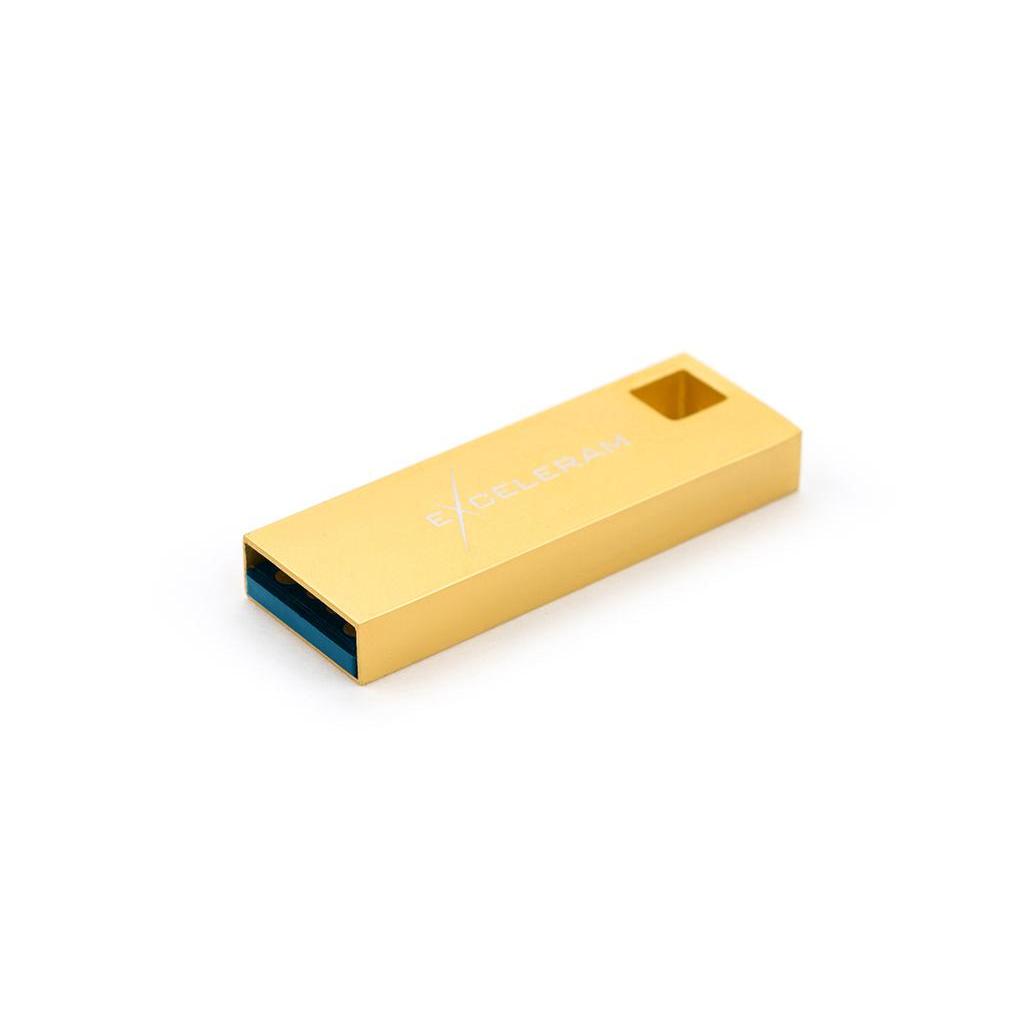 USB флеш накопичувач eXceleram 128GB U1 Series Gold USB 3.1 Gen 1 (EXP2U3U1G128) - зображення 7