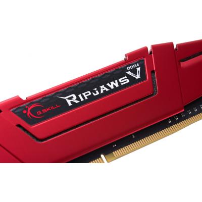 Модуль пам'яті для комп'ютера DDR4 16GB (2x8GB) 2133 MHz RipjawsV G.Skill (F4-2133C15D-16GVR) - зображення 5