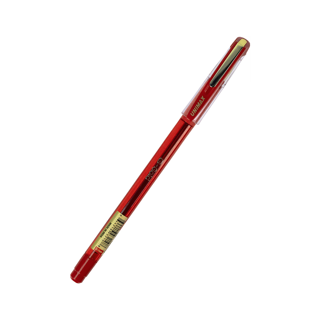 Ручка кулькова Unimax G-Gold, червона (UX-139-06) - зображення 2