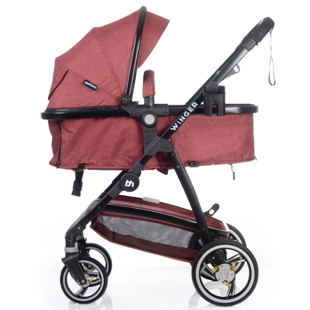Коляска BabyHit Winger - Red трансформер (73644) - зображення 5