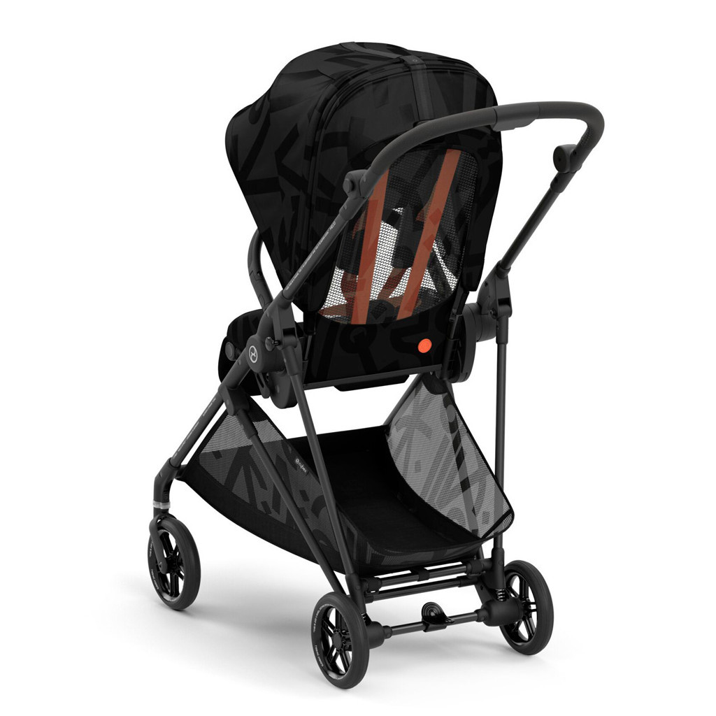 Коляска Cybex Коляска Melio Real Black (з бампером) (522002631) - зображення 4