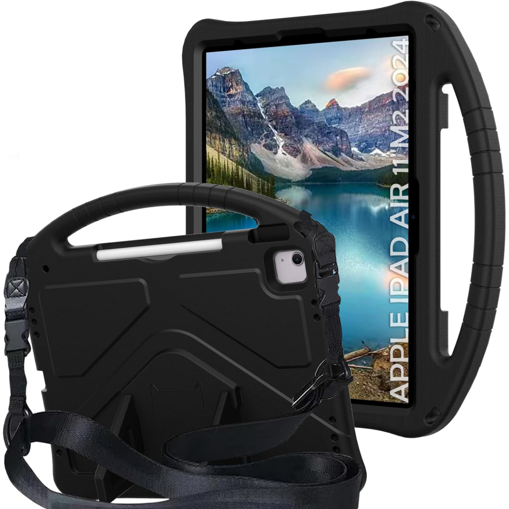 Чохол до планшета BeCover Protected Cover Apple iPad Air 11" M2/M3 (2024/2025) Black (711869) - зображення 1