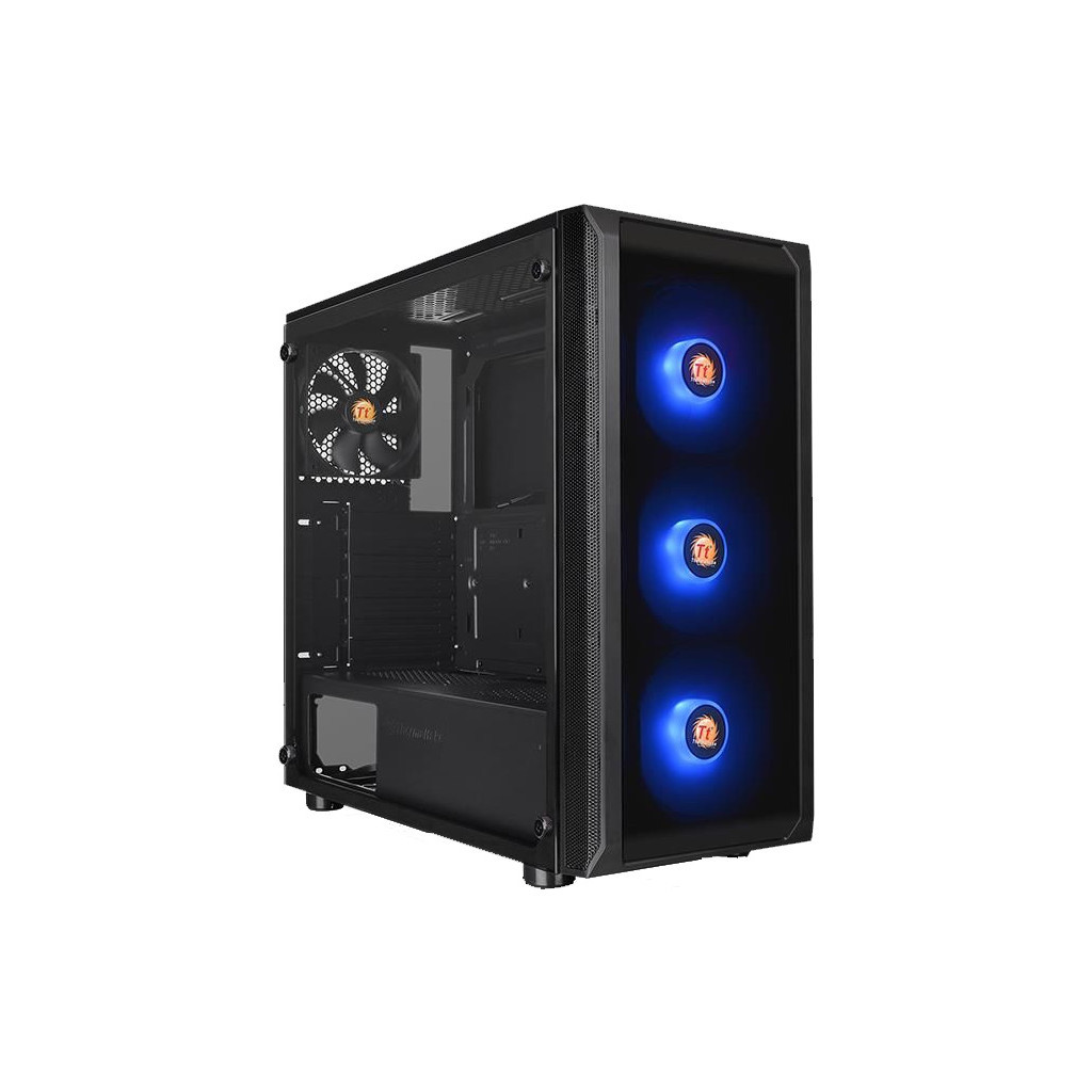 Корпус ThermalTake Versa J23 TG RGB Black (CA-1L6-00M1WN-01) - зображення 1