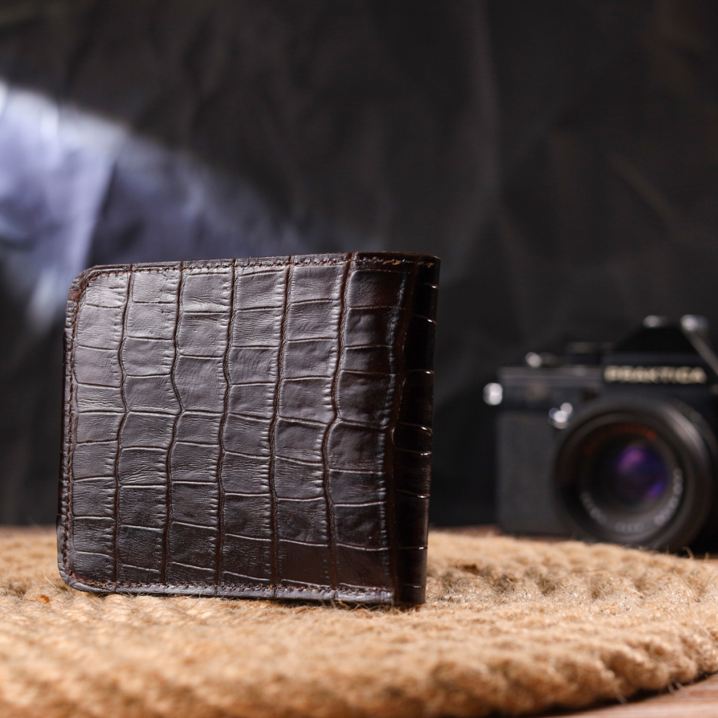 Портмоне Canpellini З натуральної шкіри Коричневе (21578) - зображення 9