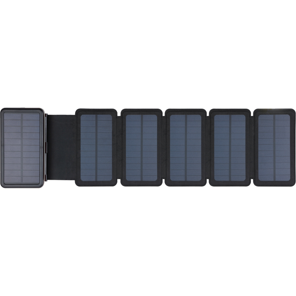Батарея універсальна Sandberg 20000mAh, Solar 6-Panel/7.5W, USB-C output(20W), USB-A*2/(18W Max) (420-73) - зображення 1