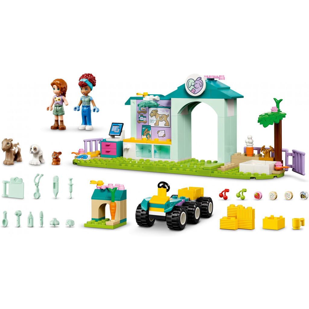 Конструктор LEGO Friends Ветеринарна клініка для сільськогосподарських тварин 161 деталей (42632) - зображення 3