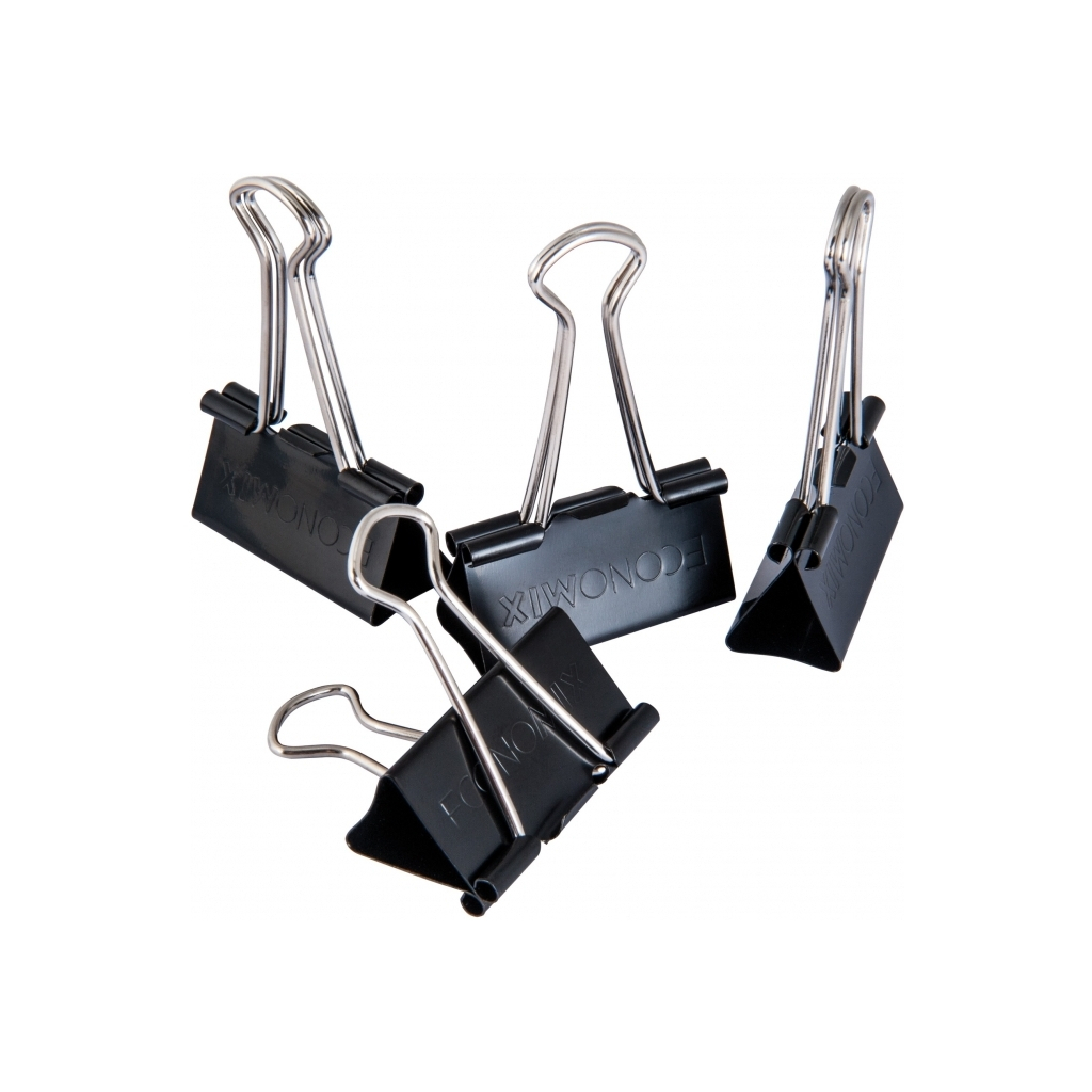 Біндер металевий Economix 51 мм 12 шт (E41008) - зображення 2