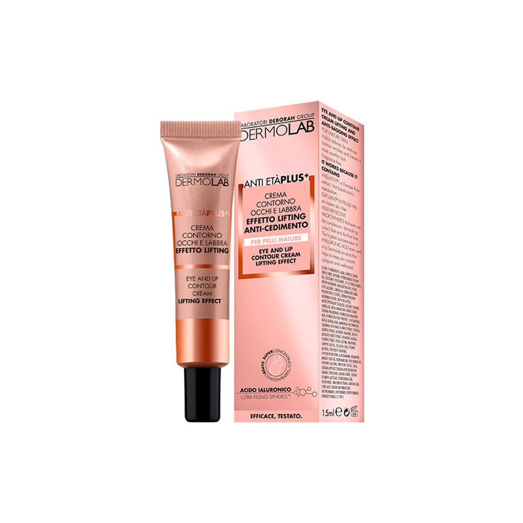 Крем для шкіри навколо очей Dermolab Lifting Effect Eye And Lip Contour Cream 15 мл (8009518354102) - зображення 1