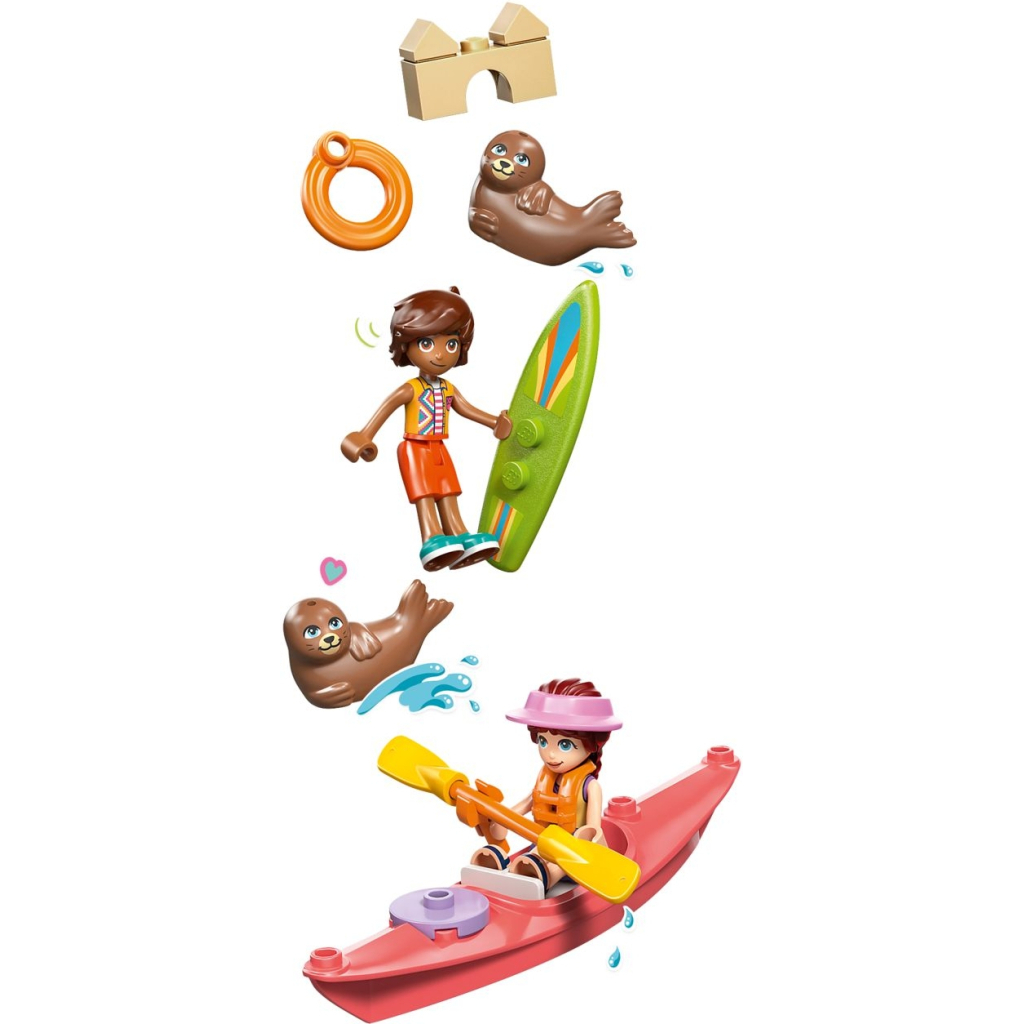 Конструктор LEGO Friends Пляжний будиночок з морськими котиками (42699) - зображення 7