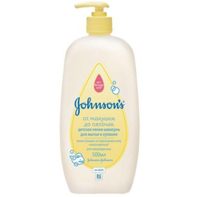 Дитячий шампунь Johnson’s baby Від маківки до п'ят 500 мл (3574660108293) - зображення 1