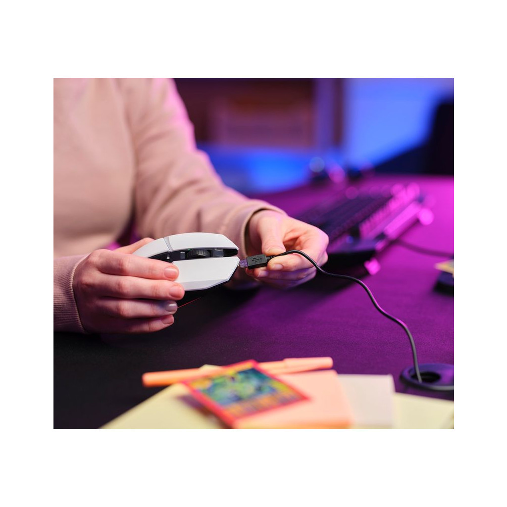 Мишка Trust GXT 110 Felox RGB Wireless White (25069) - зображення 9