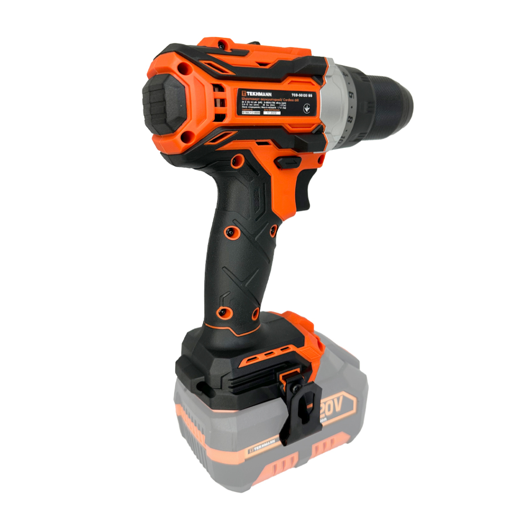 Шуруповерт Tekhmann TCD-50/i20 BS (без АКБ та ЗП) (849187) - зображення 2