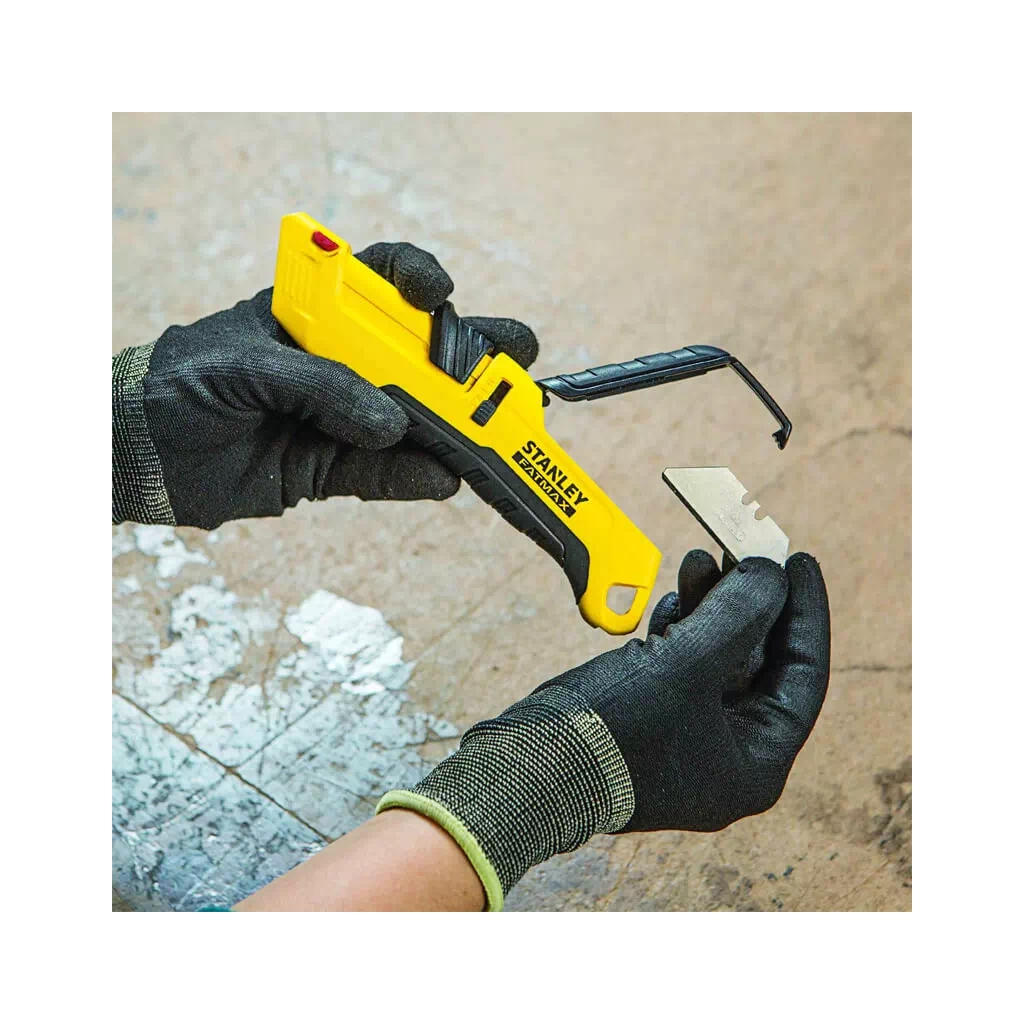 Ніж монтажний Stanley Tri-Slide безпечний з лезами, L = 175 мм, 4 шт. (FMHT10365-0) - изображение 5