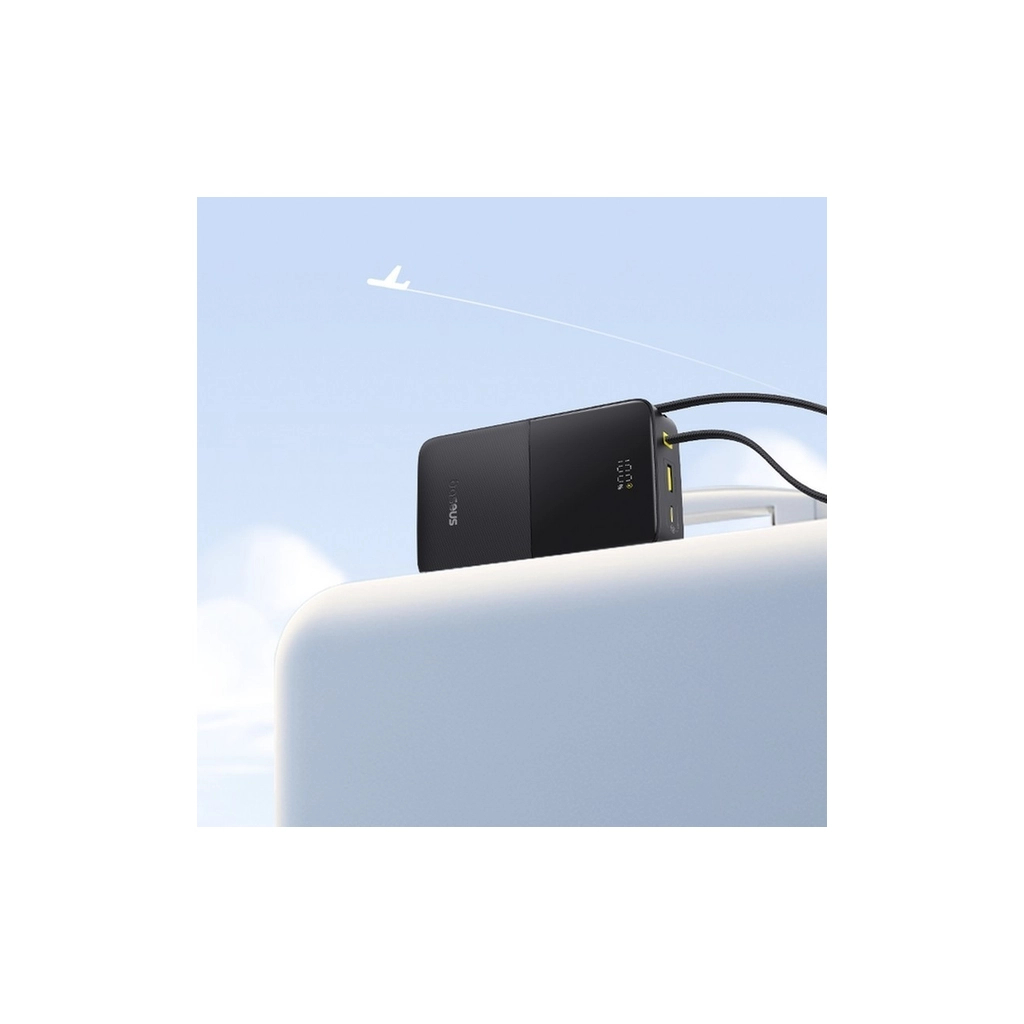 Батарея універсальна Baseus EnerFill FC51 Bipow2 Pro 20000mAh 22,5W build-in cable USB-C black (E0027701) - зображення 6