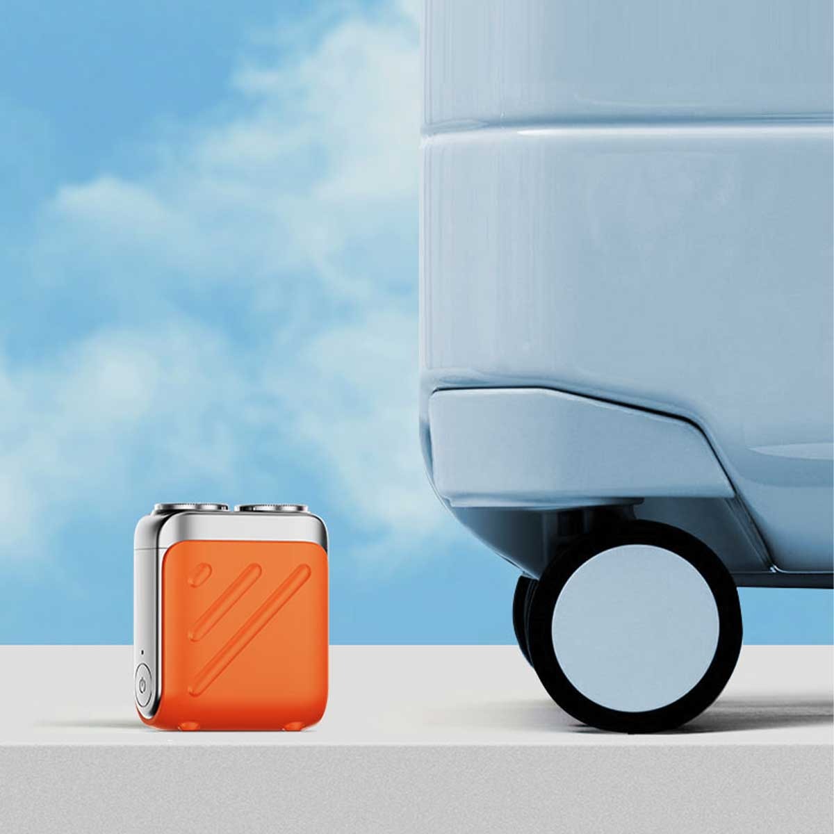 Електробритва Metz Traveller Shaver with Bag Orange (MZXZ021-OR) - picture 3