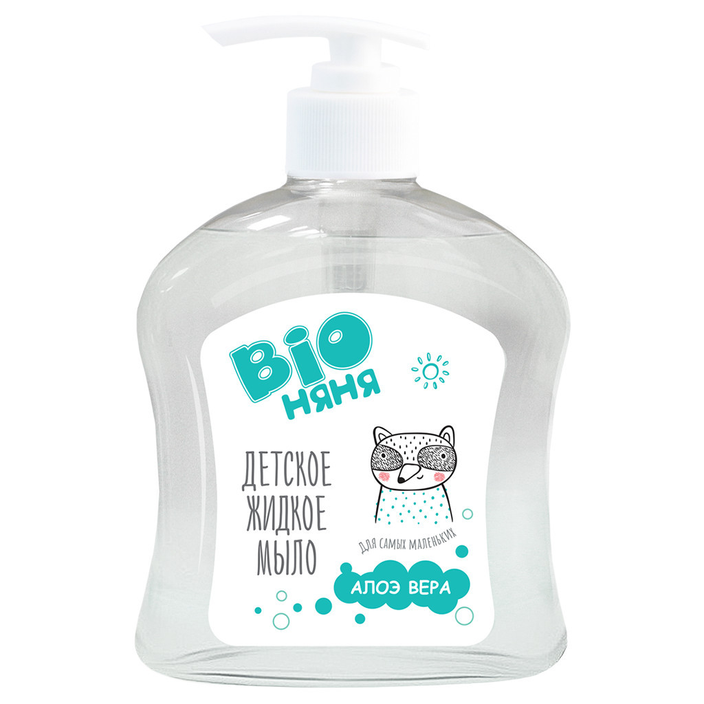 Дитяче мило Bio Няня алоє вера 500 мл (4823015930706) - зображення 1