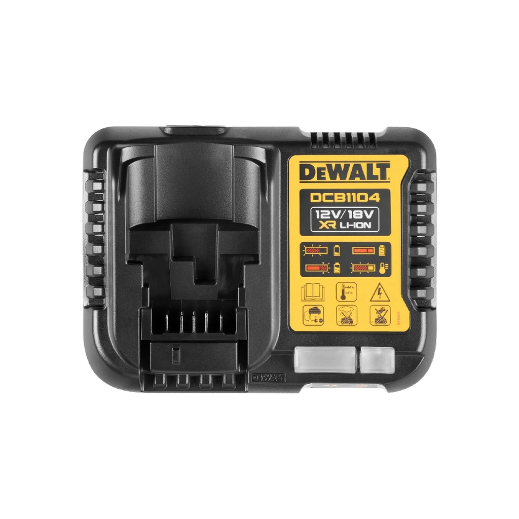 Зарядний пристрій для акумуляторів інструменту DeWALT 12v/18V, 4A (DCB1104) - зображення 2