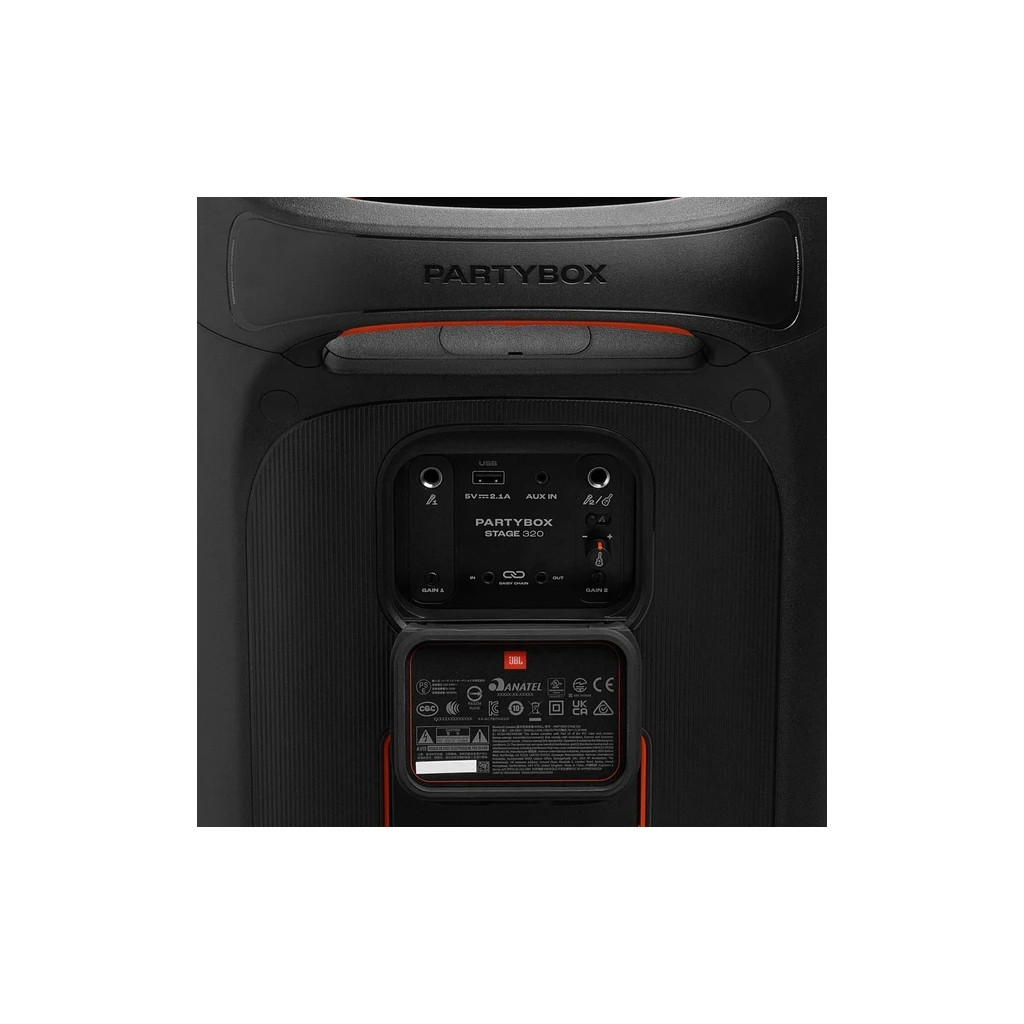 Акустична система JBL PartyBox Stage 320 Black (JBLPBSTAGE320EP) - зображення 7