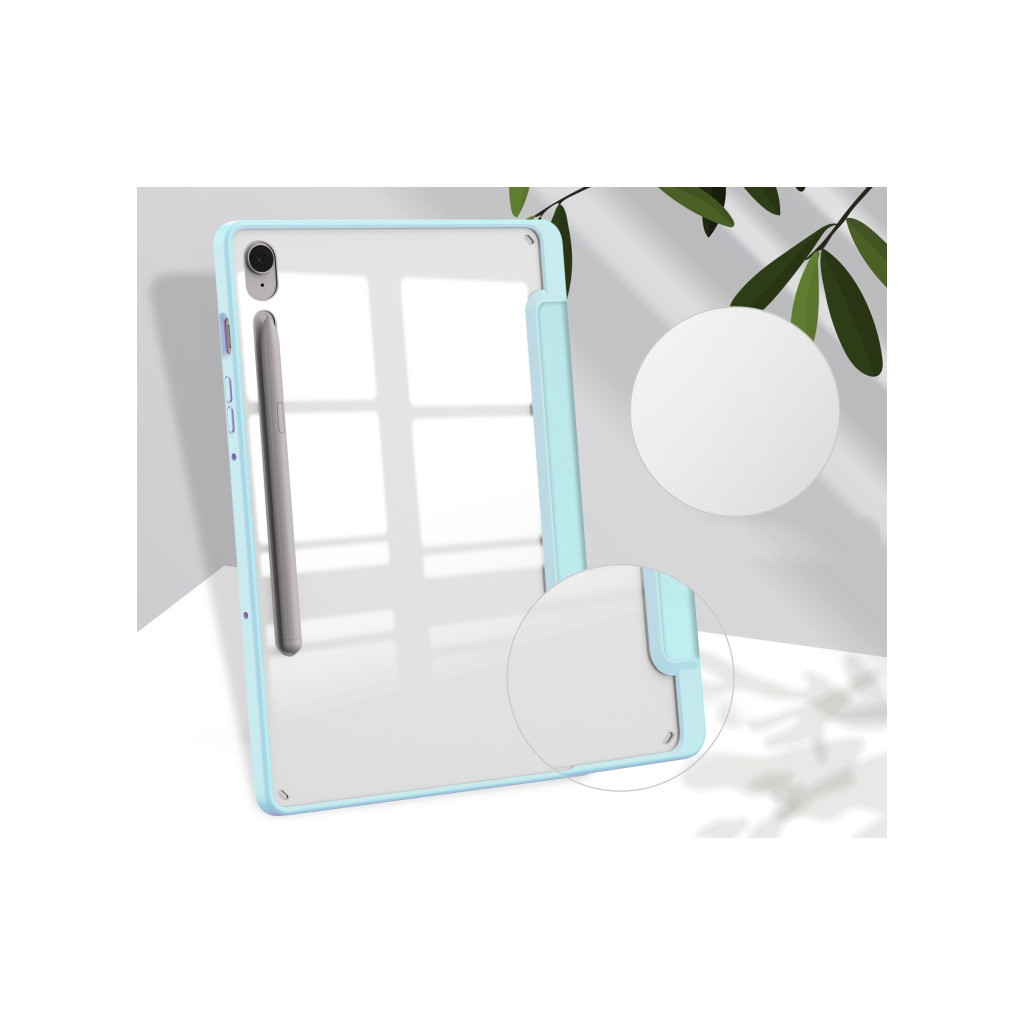 Чохол до планшета BeCover Soft Edge stylus holder Samsung Tab S9 (SM-X710/SM-X716)/S9 FE (SM-X510/SM-X516B) 11.0" Light Bl (710441) - зображення 5